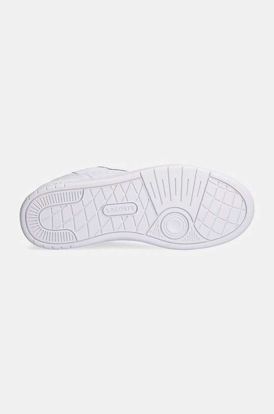 Lacoste sneakersy skórzane T-Clip Set 48SMA0031 biały