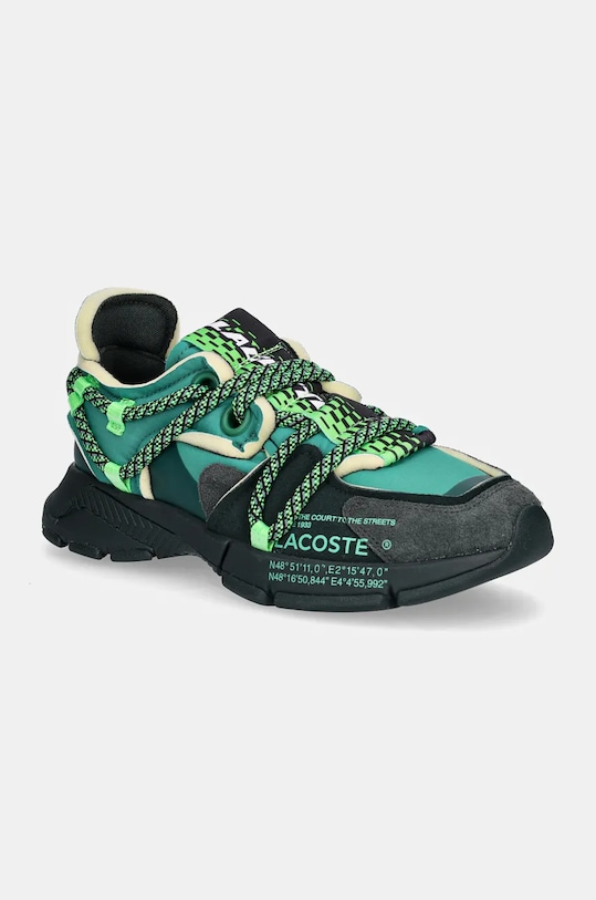 Маратонки Lacoste L003 Active Runway велур зелен 48SMA0051