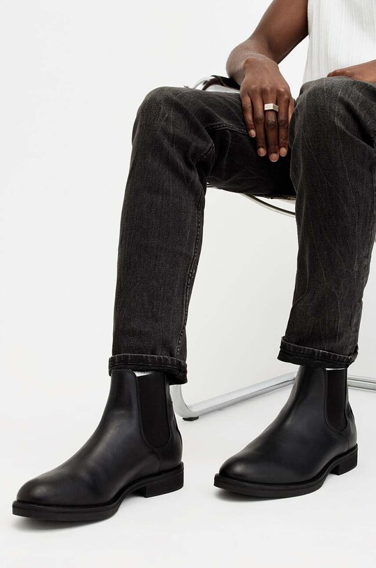 Кожаные полусапоги AllSaints Creed Boot M040FB