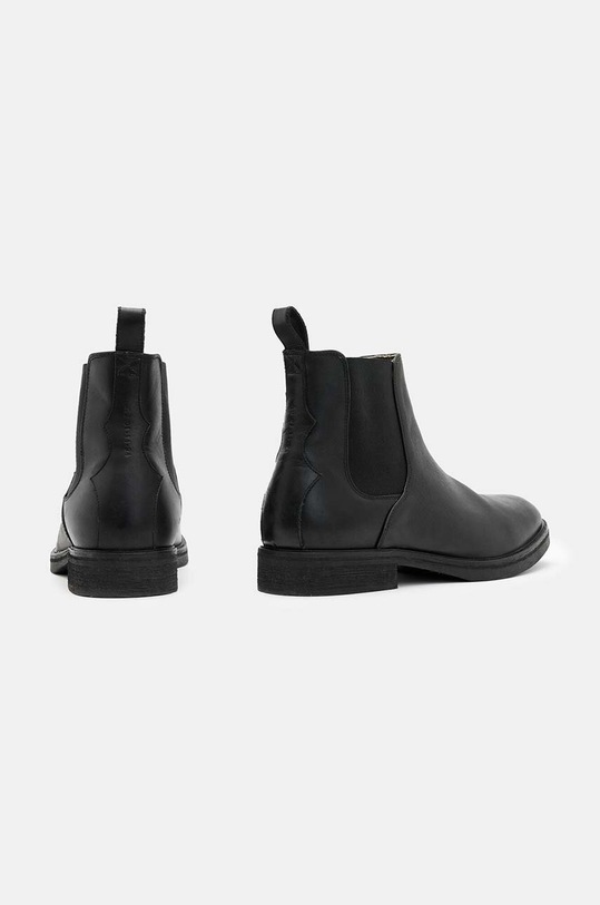 AllSaints sztyblety skórzane Creed Boot M040FB czarny