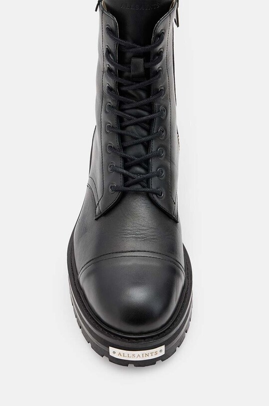 AllSaints scarpe in pelle Hank Boot nero M004FB