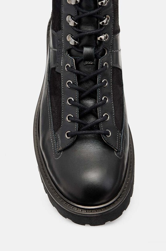 Взуття Шкіряні черевики AllSaints Hank M018FB чорний