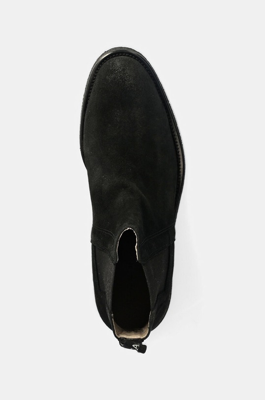 Σουέτ μπότες τσέλσι AllSaints Rhett Suede Boot M046FB μαύρο