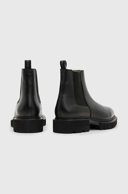 AllSaints ghete chelsea de piele VINCE BOOT negru M050FB