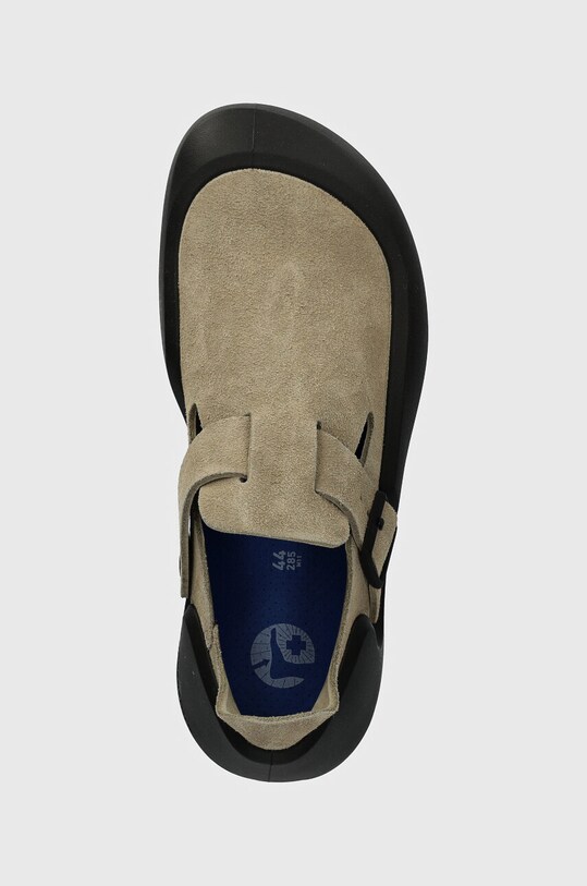 Туфли на низком ходу из нубука Birkenstock Reykjavik бежевый 1027276.