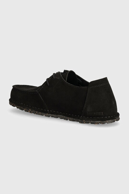 Obuwie Birkenstock półbuty zamszowe Utti Lace 1028597 czarny