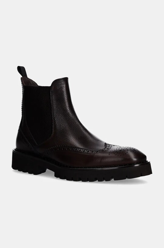 Baldinini ghete chelsea de piele casual maro U5B008P1VICE.3000