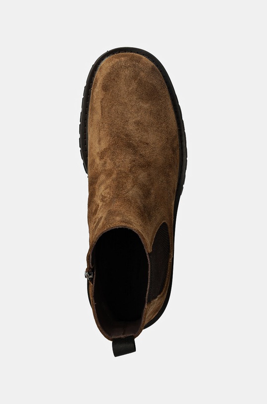 Semišové kotníkové boty Baldinini hnědá U5B022P1CROS.3050