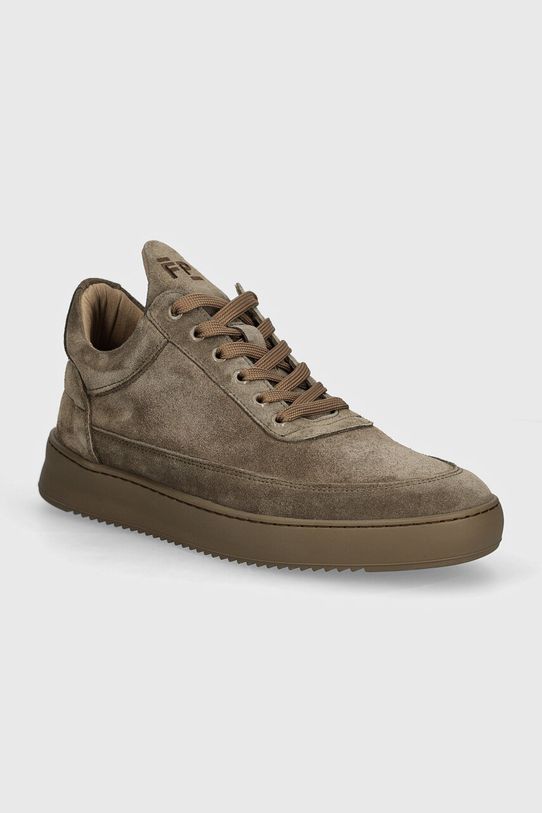 Велурени маратонки Filling Pieces Low Top Suede