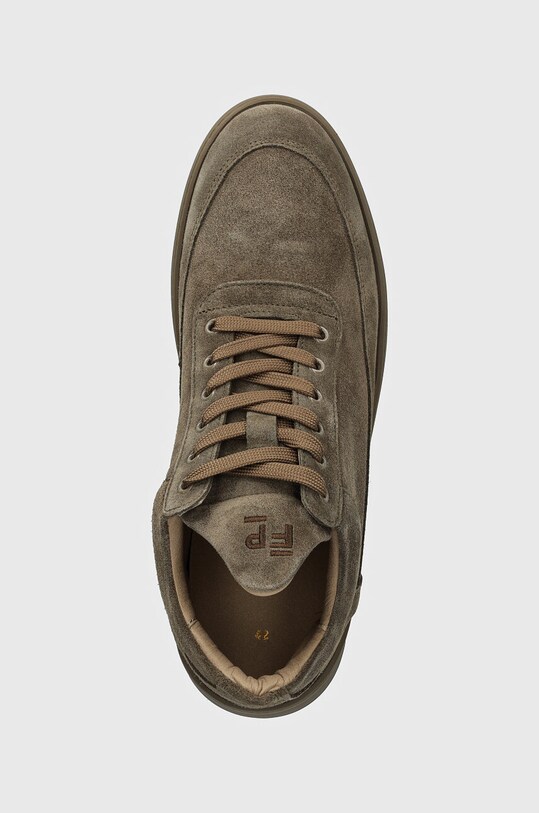 Semišové tenisky Filling Pieces Low Top Suede hnědá 10122791405