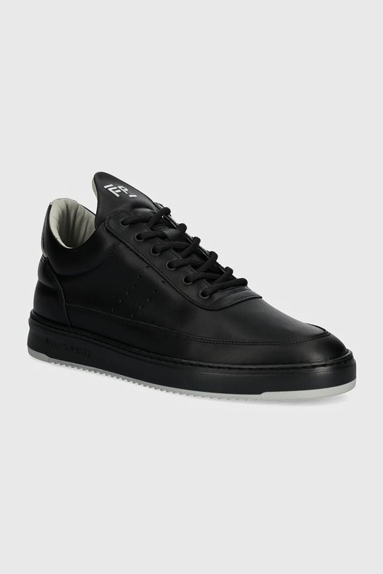 Кожени маратонки Filling Pieces Low Top Bianco