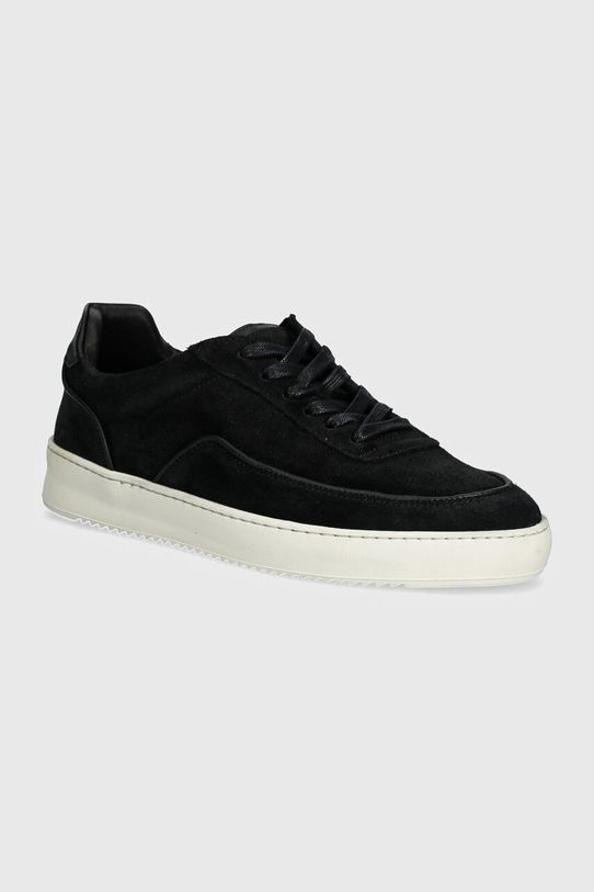 Semišové tenisky Filling Pieces Mondo Suede Lux Planet friendly čierna 46755071861