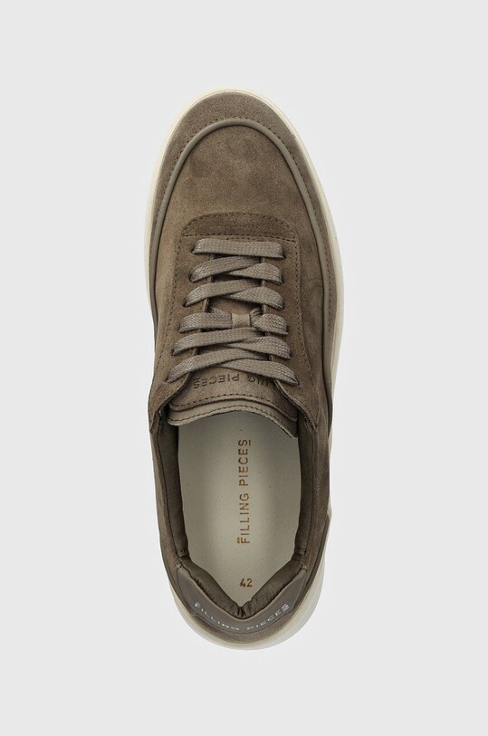 Замшеві кросівки Filling Pieces Mondo Suede Lux зелений 46755071108