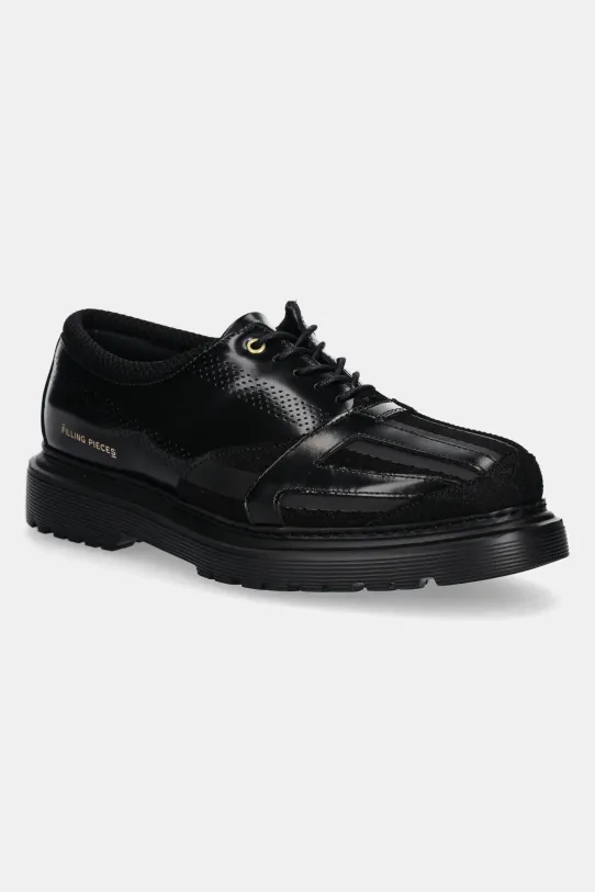 Filling Pieces scarpe Derby Reaf formale nero 74978531861