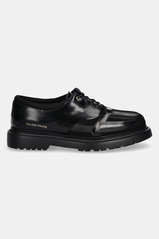 Κλειστά παπούτσια Filling Pieces Derby Reaf 74978531861 μαύρο AW24