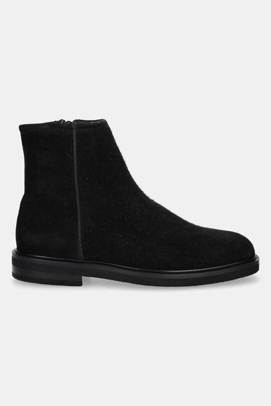 Cipele od brušene kože Filling Pieces Western Chelsea Suede 77922791861 crna AW24