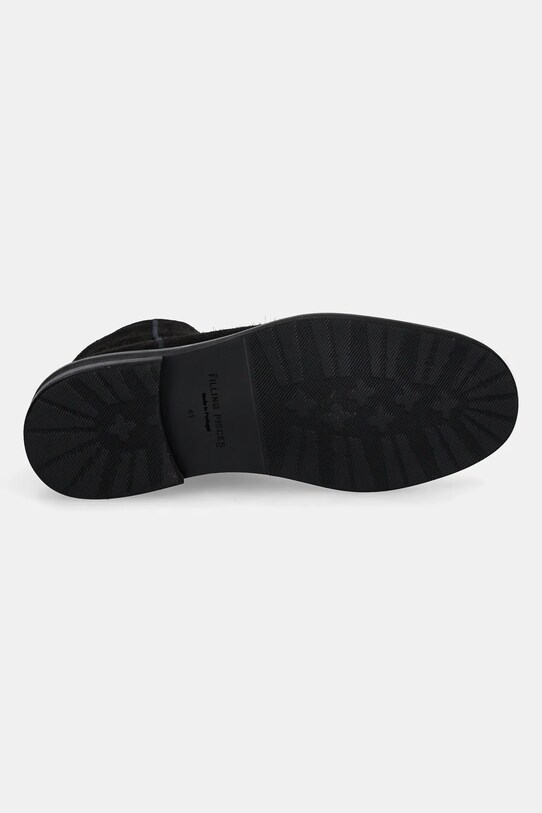 Cipele od brušene kože Filling Pieces Western Chelsea Suede 77922791861 crna