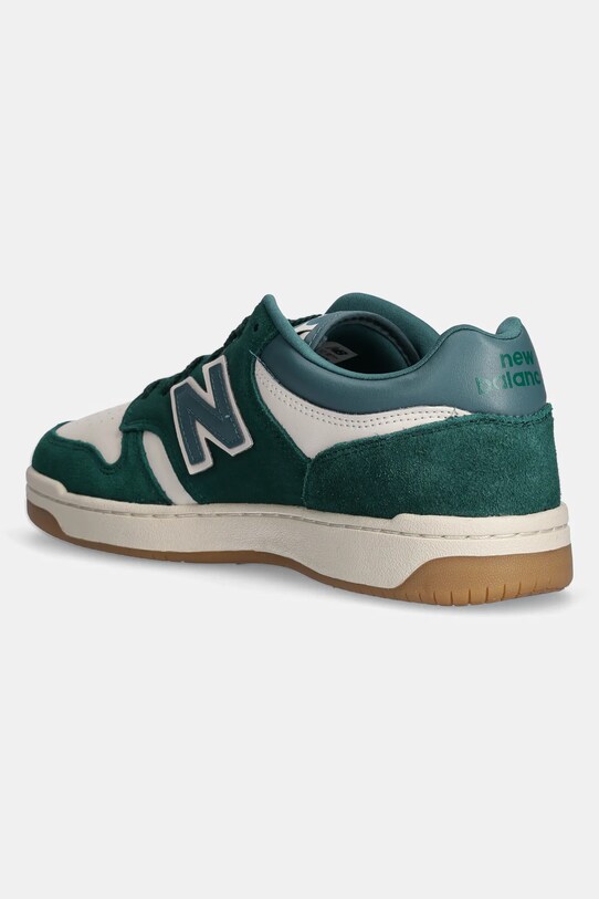 Obuv Kožené tenisky New Balance 480 BB480LPA zelená