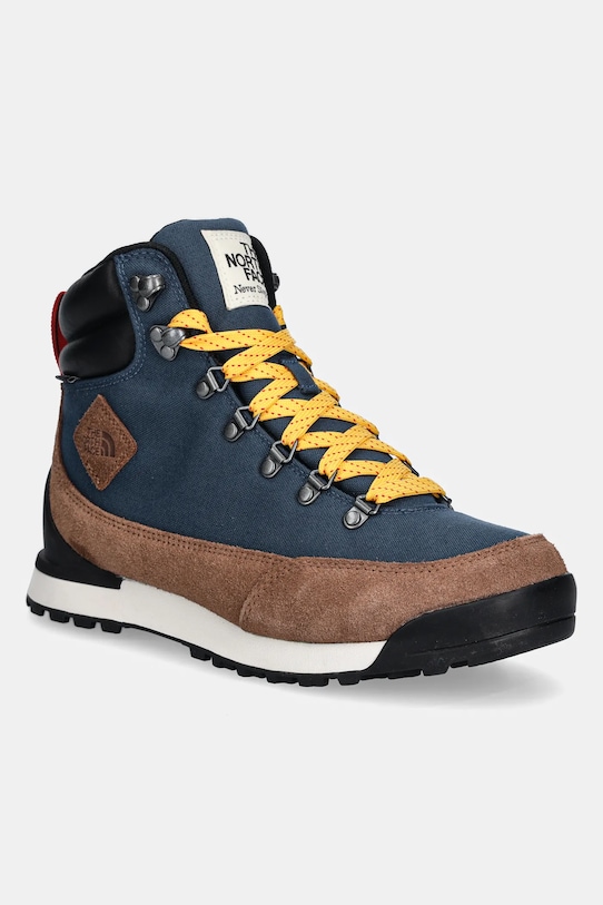 The North Face pantofi Back-To-Berkeley IV Textile WP piele bleumarin NF0A8177OIE1