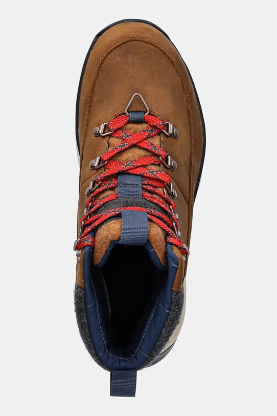 The North Face cizme de iarna Bergen Leather maro NF0A8A9M8O11