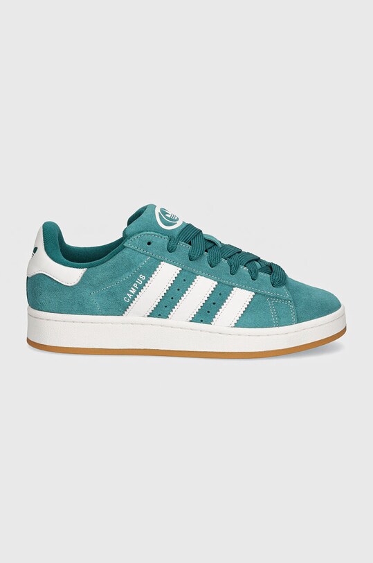 adidas Originals sneakers din piele intoarsă Campus 00s ID1437 verde AW24