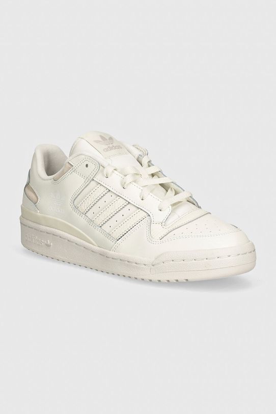 adidas Originals sneakersy skórzane Forum Low niska biały IH7828