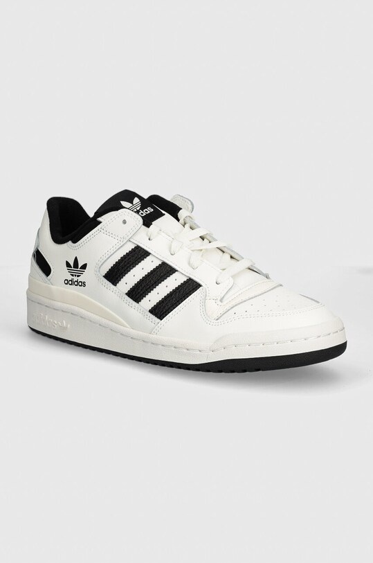 Kožne tenisice adidas Originals Forum Low niska bijela IH7830
