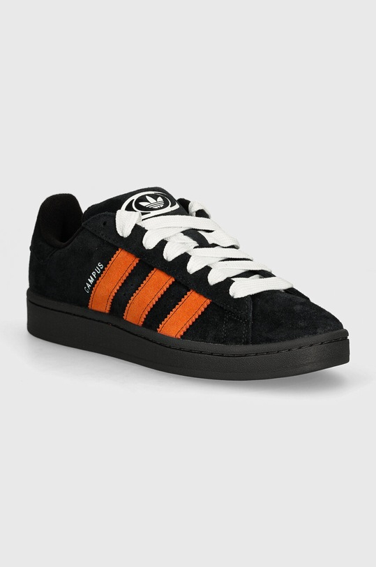 Semišové tenisky adidas Originals Campus 00s nízký černá IH8071