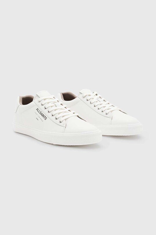AllSaints sneakers din piele Undgrnd Lthr Low Top M058FB alb AW24