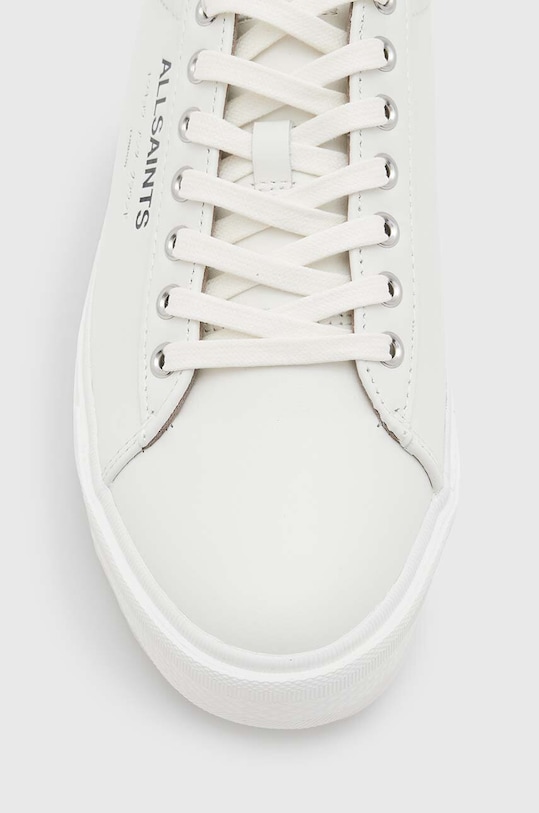Παπούτσια Δερμάτινα αθλητικά παπούτσια AllSaints Underground Leather Low Top M058FB λευκό