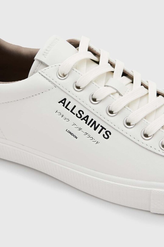 AllSaints sneakers din piele Undgrnd Lthr Low Top alb M058FB