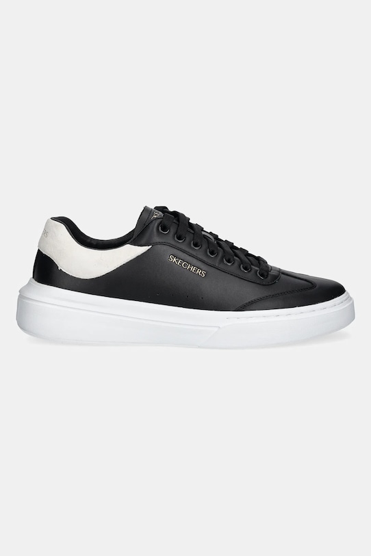 Skechers sneakersy skórzane CORDOVA CLASSIC LIGHTO 232858 czarny AW24