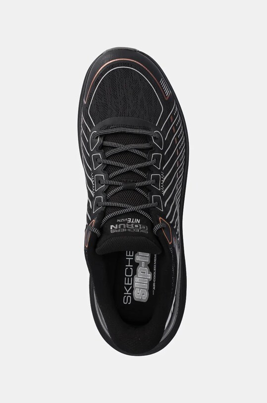 Skechers pantofi de alergat Max Cushioning Suspension - Nitevizn negru 220936
