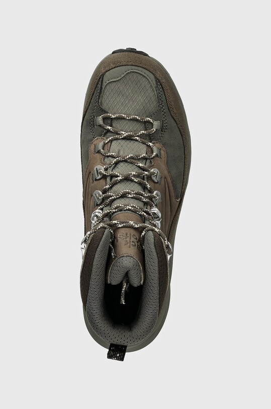 Черевики Jack Wolfskin Cyrox Texapore Mid зелений 4064301