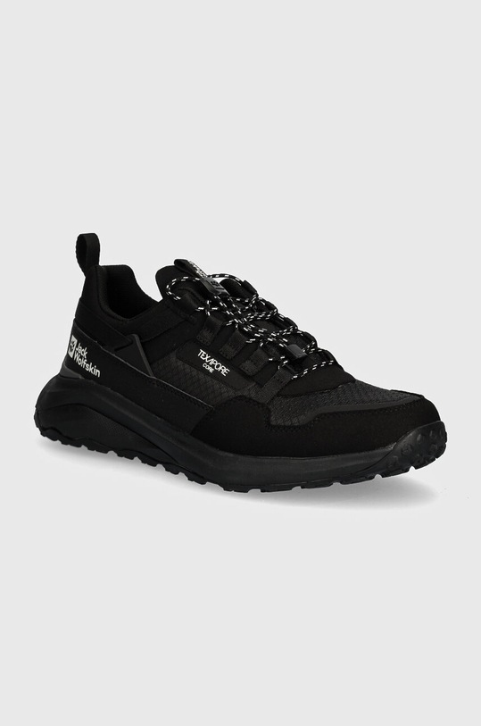 Ботинки Jack Wolfskin Dromoventure Athletic Texapore Low без утепления чёрный A63297