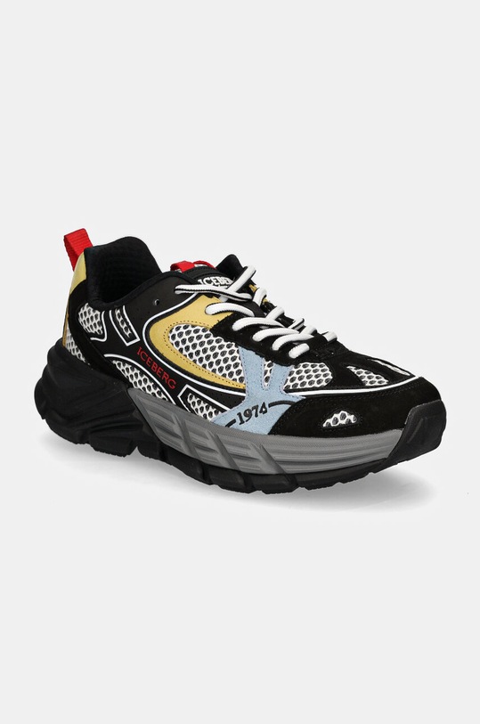 Iceberg sneakers ICB-One textil negru IU17060A