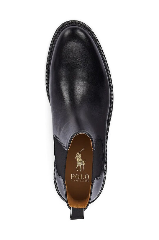 Ψηλές μπότες Polo Ralph Lauren Aher Chlsea μαύρο 803945277002.001