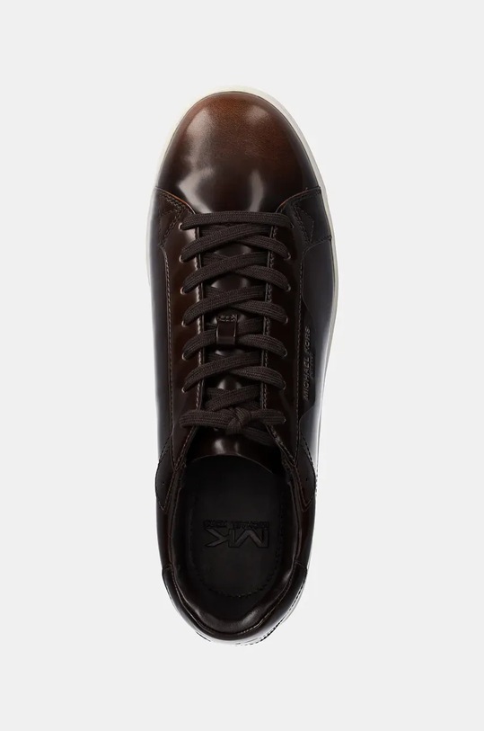 Шкіряні кросівки Michael Kors Keating коричневий 42F4KEFS1L.230