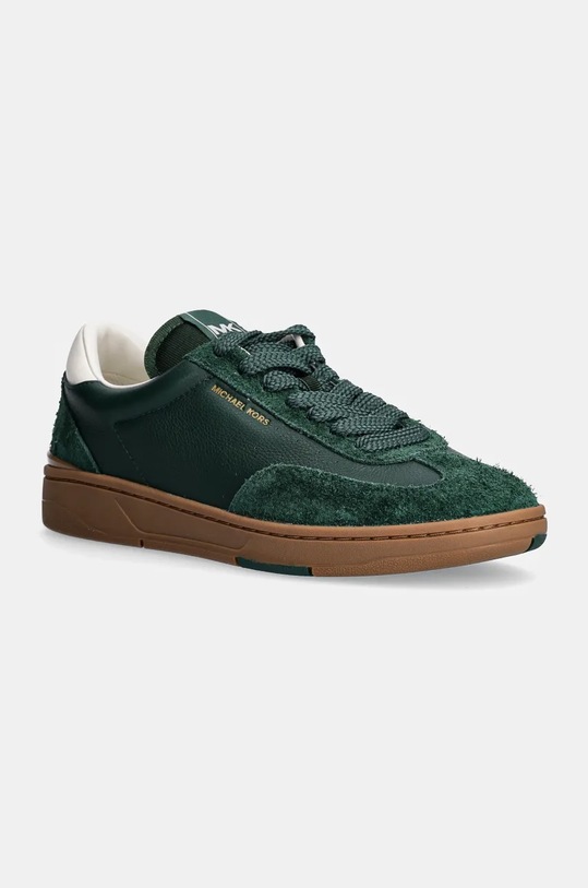 Michael Kors sneakersy Wilton imitacja skóry licowej zielony 42F4WLFS1L.372