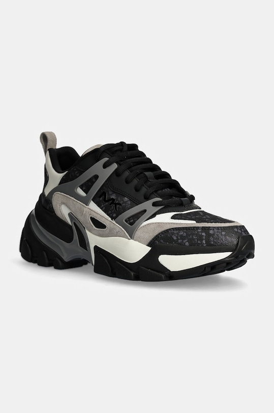 Michael Kors sneakersy Nick skóra zamszowa czarny 42R2PEFS3D.036