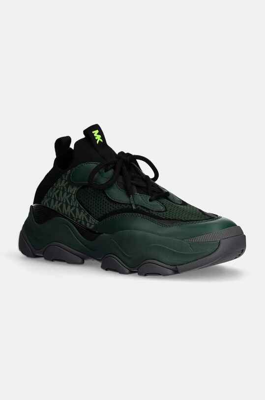 Michael Kors sneakers Atlas textil verde 42F4ATFS5D.372