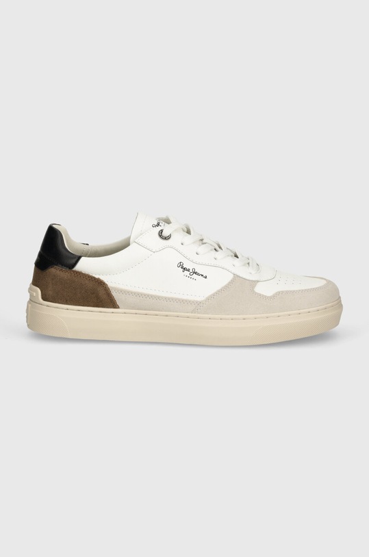Шкіряні кросівки Pepe Jeans PMS00019 PMS00019 білий AW24
