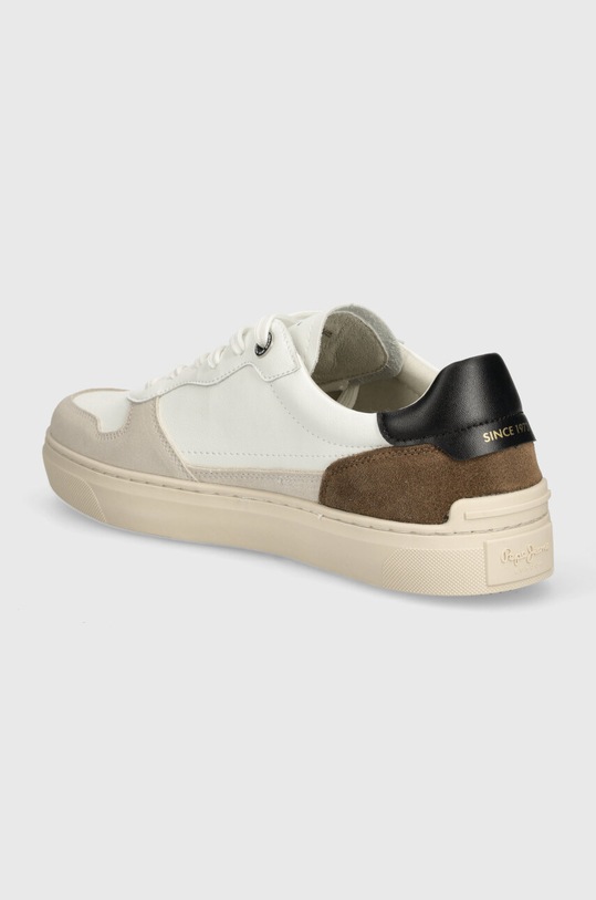Взуття Шкіряні кросівки Pepe Jeans PMS00019 PMS00019 білий