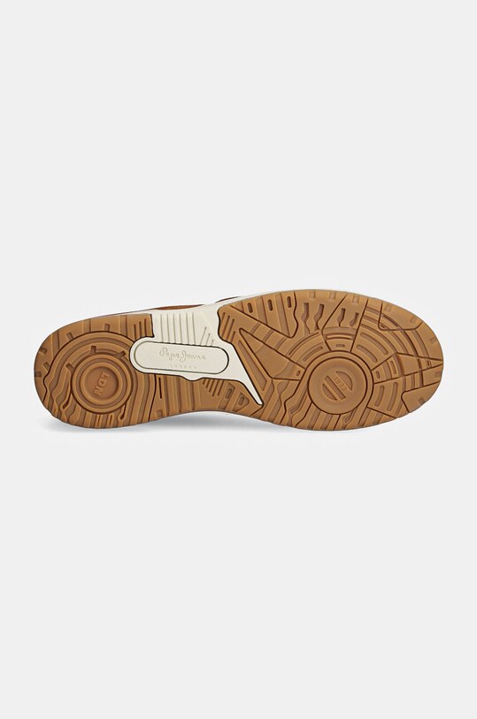 Замшеві кросівки Pepe Jeans PMS00033 PMS00033 коричневий
