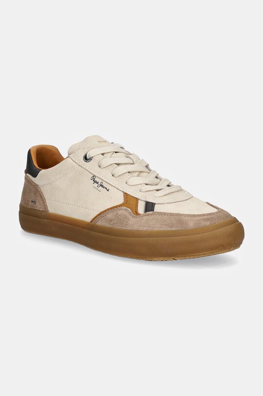 Tenisice od brušene kože Pepe Jeans PMS31053 brušena koža bež PMS31053