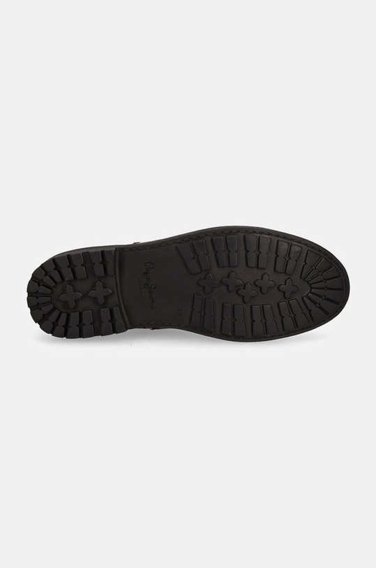 Kožené boty Pepe Jeans PMS50245 PMS50245 hnědá