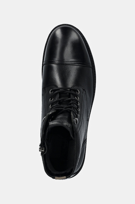 Шкіряні черевики Pepe Jeans PMS50245 чорний PMS50245
