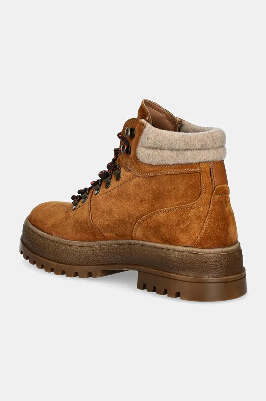 Încălțăminte Pepe Jeans pantofi de piele intoarsa PMS50251 PMS50251 maro