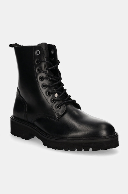 Кожаные ботинки Pepe Jeans PMS50254 кожа чёрный PMS50254