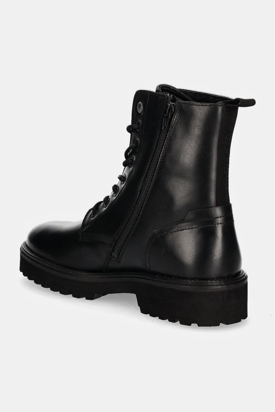 Obuwie Pepe Jeans buty skórzane PMS50254 PMS50254 czarny